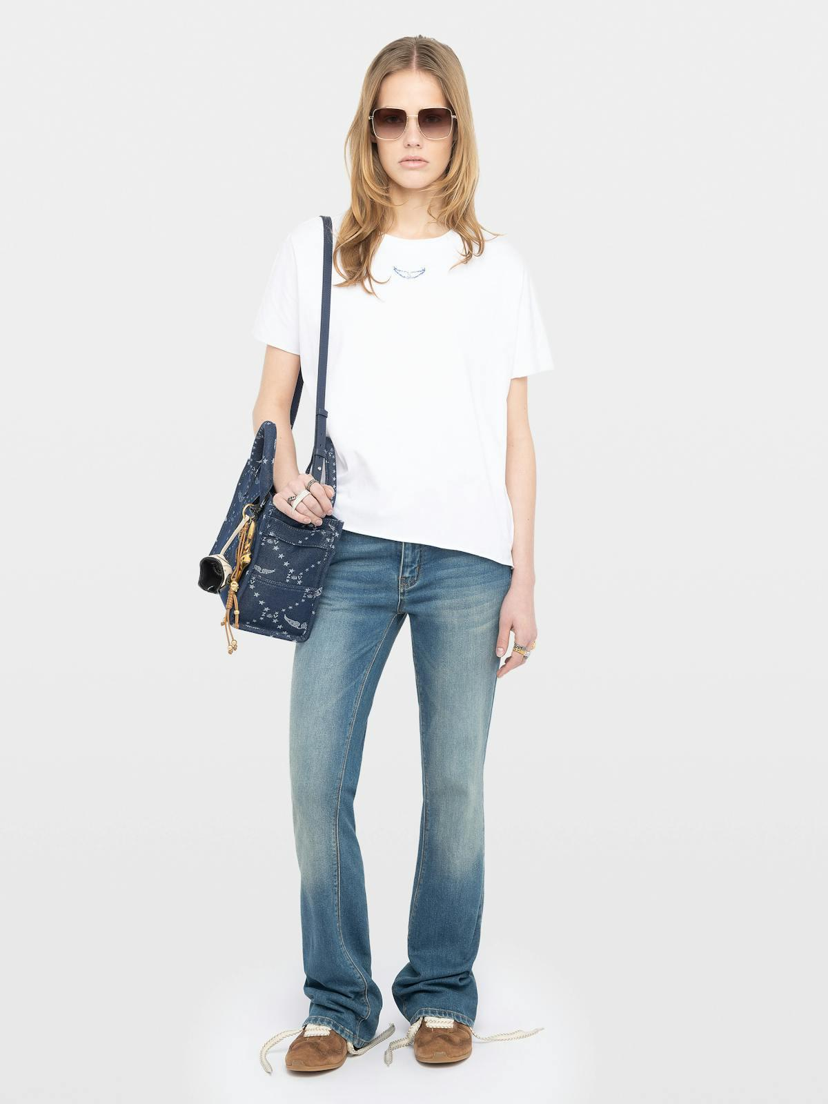 T-shirt Tommer — ailes à strass