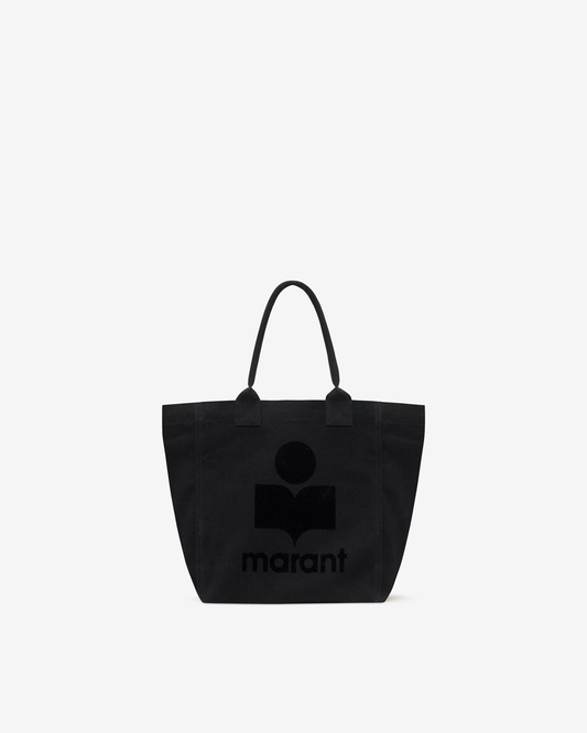 Petit sac cabas Yenky à logo brodé en coton