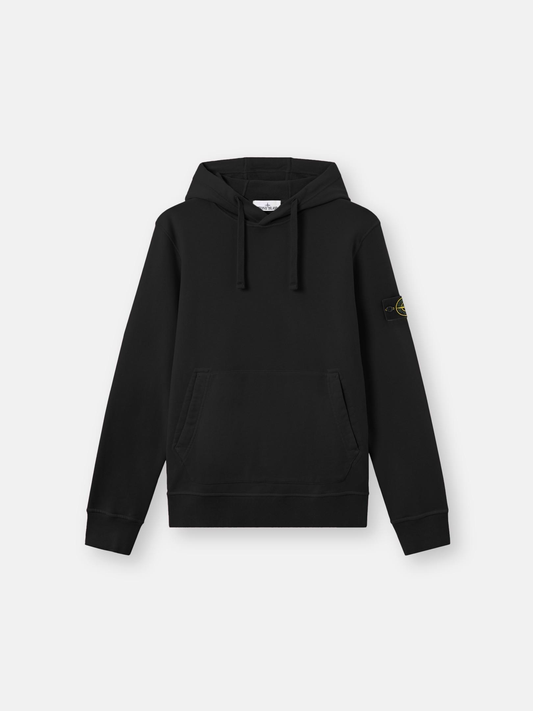 Pull à capuche 6100048 en molleton brossé de coton bio
