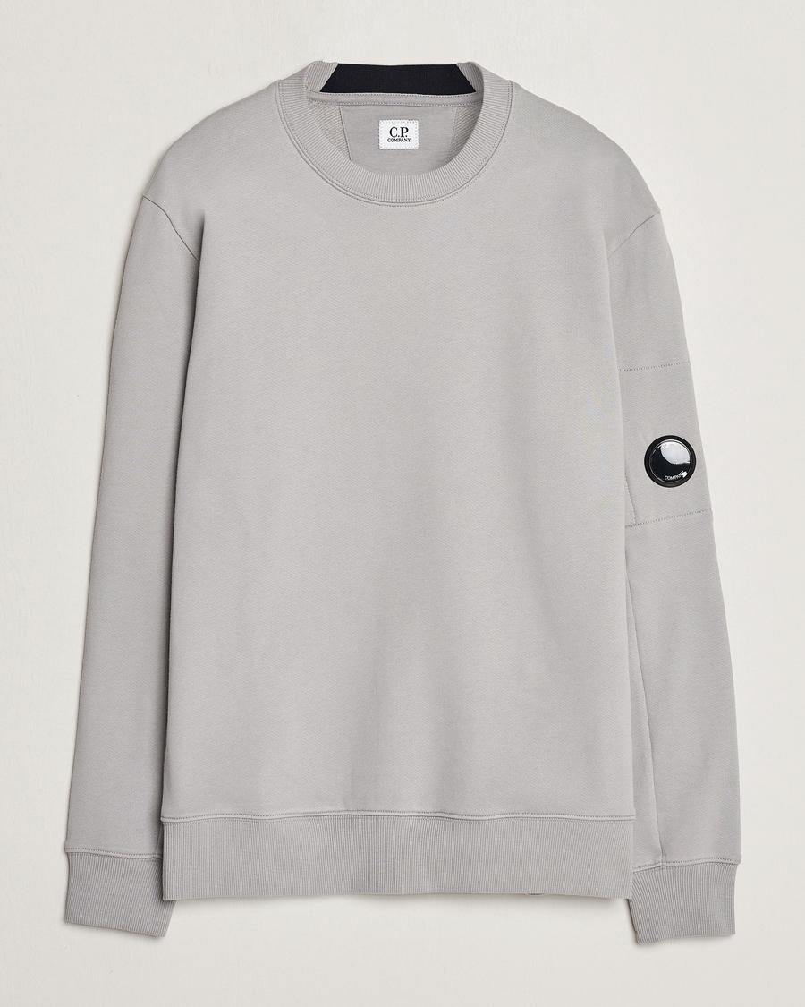 Diagonal Raised Fleece Lens Sweatshirt