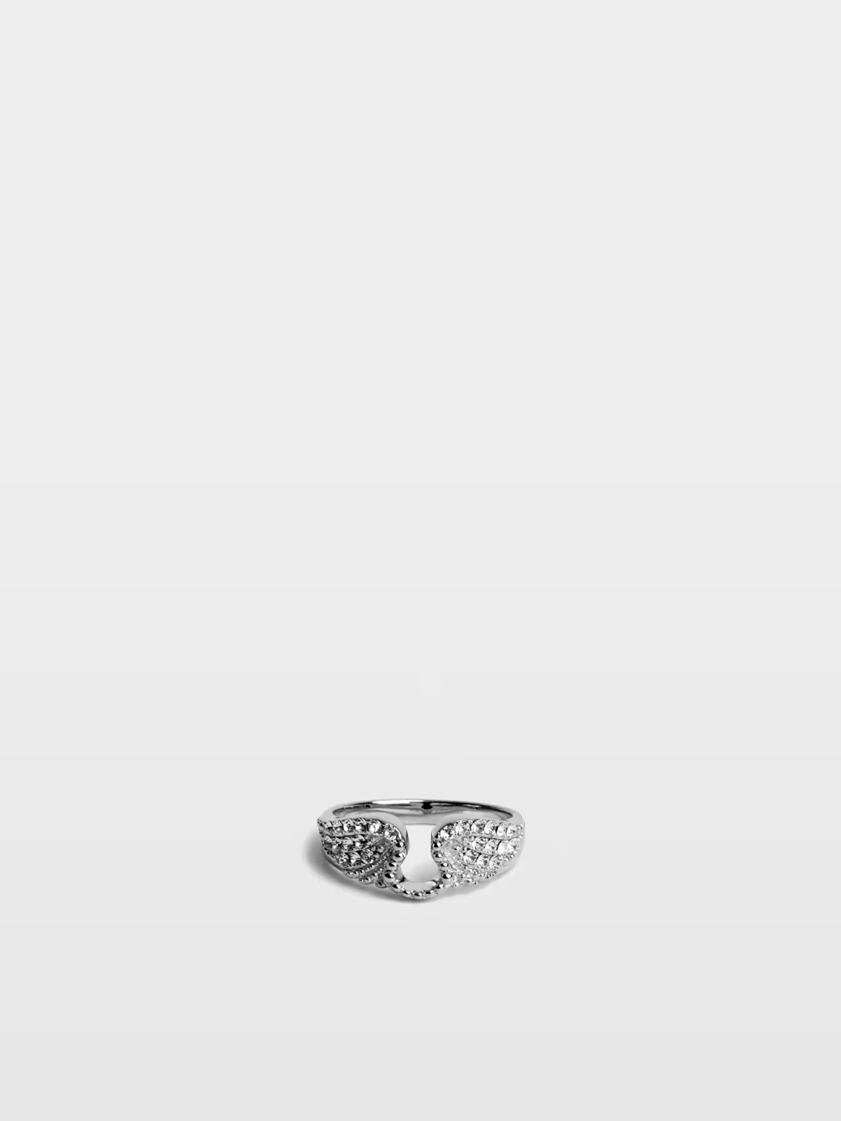 Bague rock argent