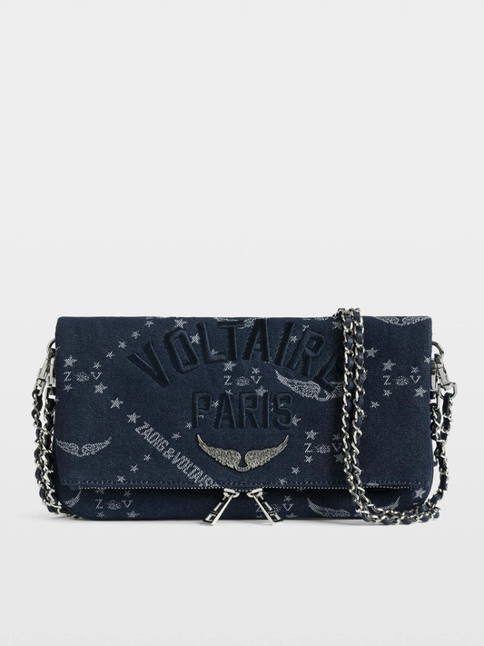 Pochette Rock Mini Denim